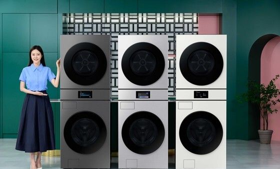 삼성전자, 2025년형 '비스포크 AI 원바디' 세탁기·건조기 출시