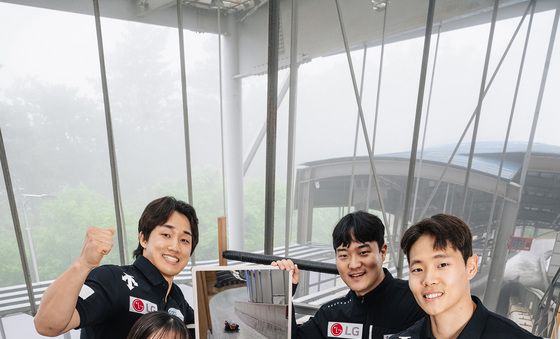 LG전자, 스켈레톤·아이스하키 국가대표팀에 가전제품 지원