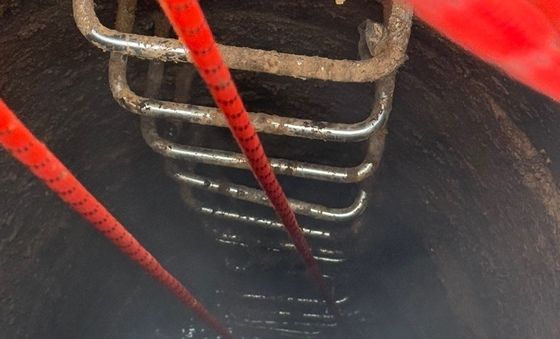 친천 멘홀 작업자 실종, 수색작업