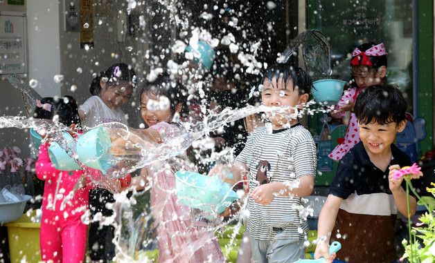 신나는 물총 놀이