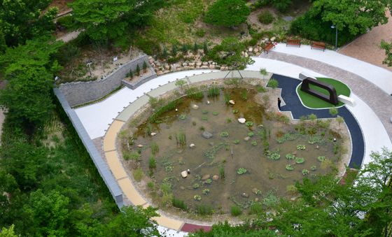 포항시청 비밀의 연못