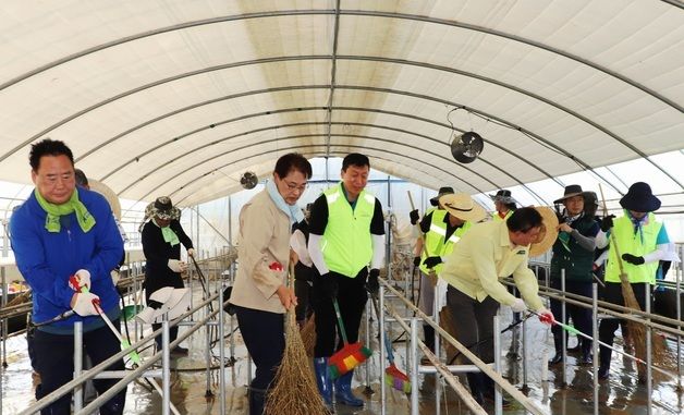충남세종농협, 수해복구 작업 실시