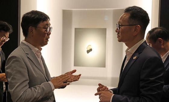 국립경주박물관 찾은 최휘영 문체부 장관