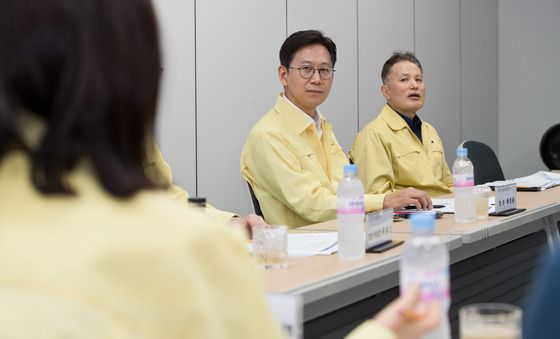 배경훈 장관, 영등포우체국 현장점검