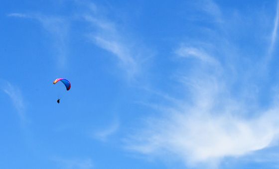 파란 하늘을 날아서