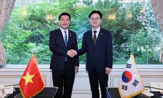 김정관 산업부 장관, 베트남 산업무역부 장관 면담