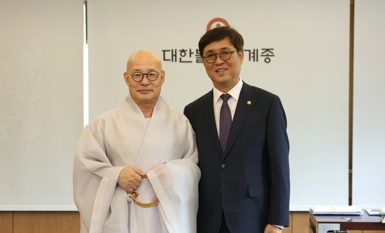 최휘영 문체부 장관, 대한불교조계종 총무원장 예방