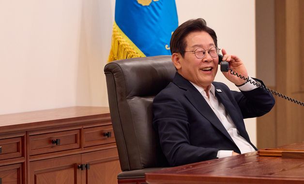 이재명 대통령, 네덜란드 총리와 통화