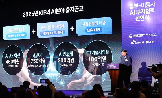 AI 투자 활성화를 위한 정부·이통사 AI 투자협력 선언식