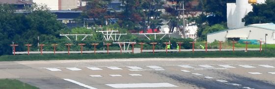 포항경주공항 로컬라이저 재설치 공사 시작