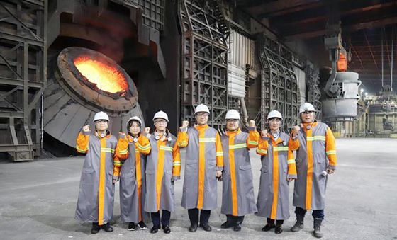 윤인대 차관보, 포항 철강 릴레이 현장 간담회 참석