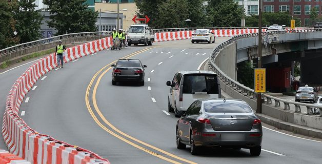 서소문고가도로, 철거 앞두고 단계적 차로 축소 운영