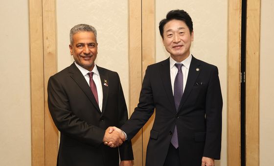 이호현 산업부 2차관, 오만 에너지광물부 차관 면담