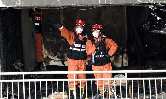 창전동 아파트 화재 조사