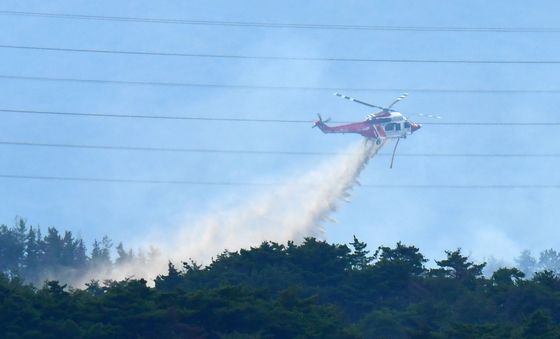 포항 산불을 잡아라