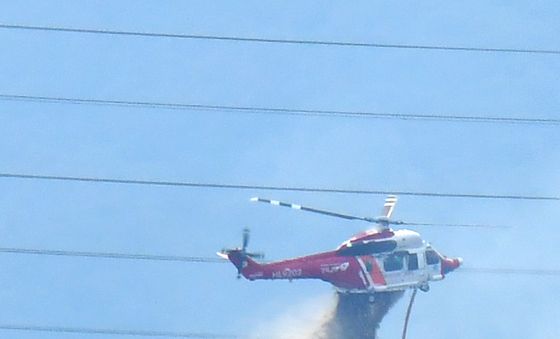 포항 북구 산불, 1시간 30여 분 만에 진화