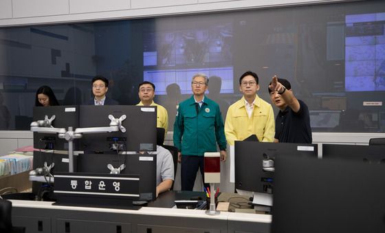 배경훈 장관, 강남도시관제센터 방문