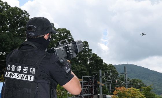 드론 테러 제압