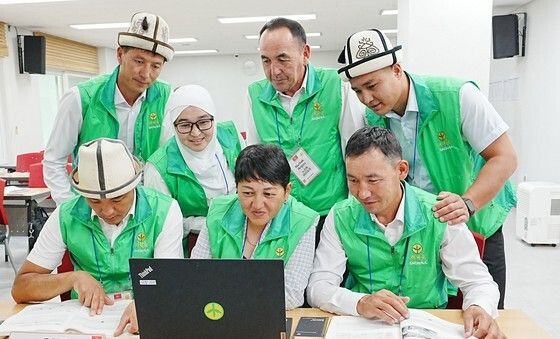 2025 키르기스스탄 초청 새마을교육 입교식