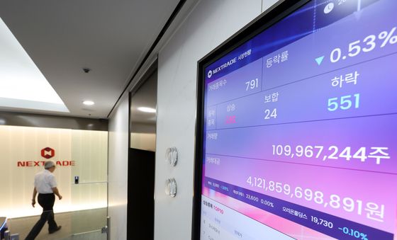 대체거래소 넥스트레이드, 79개 종목 거래 일시 중단