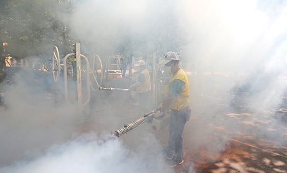 말라리아 예방 위한 방역