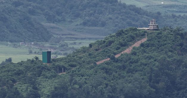 여전히 남아있는 대남 확성기