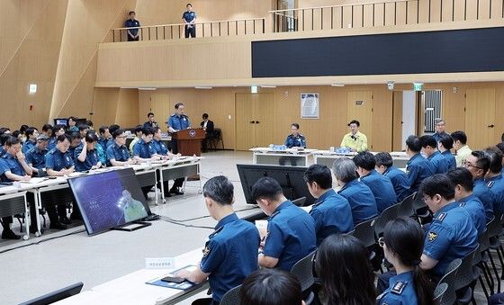 윤호중 장관, 경찰청 2025년 을지연습 상황보고