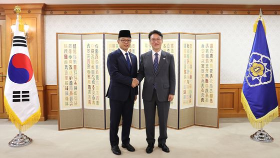 김민석 국무총리, 수기오노 인도네시아 외교장관 접견