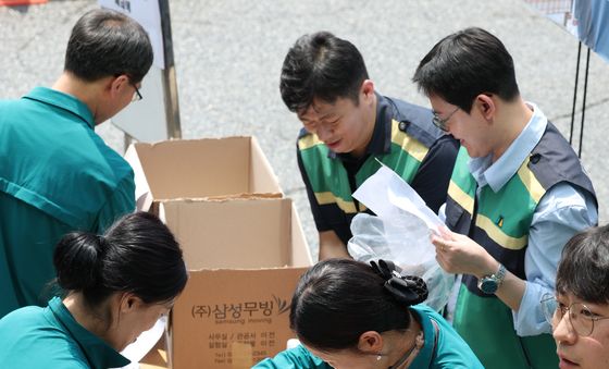 신속한 전시 양곡·생필품 비상물품 배급 훈련 실시