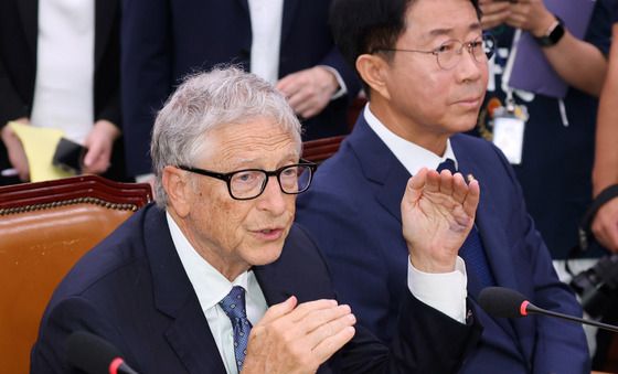 국회 찾은 빌 게이츠