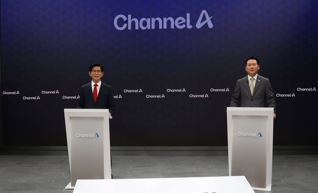 김문수·장동혁 '토론 준비'