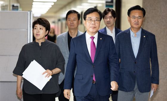 송언석 국민의힘 비대위원장, 노란봉투법 본회의 통과 후 현안 간담회