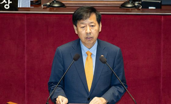 구윤철 기재부 장관, 2024회계연도 결산 제안설명