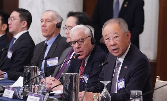 인사말하는 류진 한국경제인협회 회장