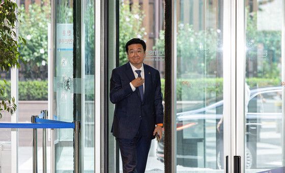 이찬희 위원장, 삼성 준법감시위원회 회의 참석