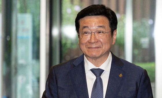 삼성 준법감시위원회 회의 참석하는 이찬희 위원장