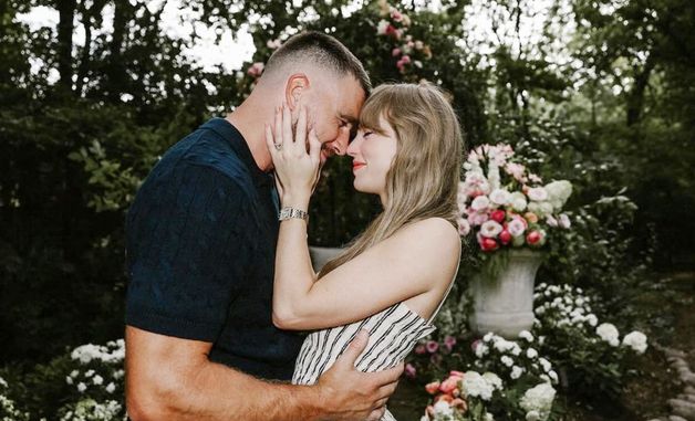 테일러 스위프트, 풋볼선수 켈시와 약혼 발표