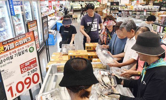 홈플러스, 가을 꽃게 2주차 행사 돌입