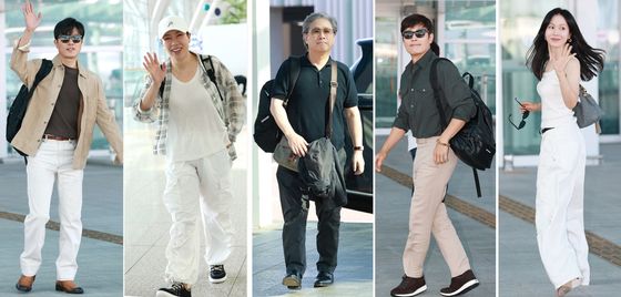 박희순·염혜란·이병헌·손예진, 박찬욱 감독과 함께 베니스영화제 참석 위해 출국