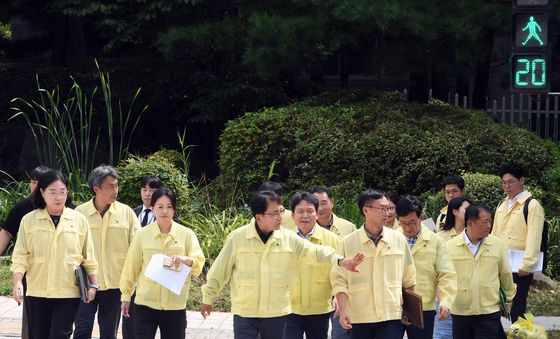 김광용 재난안전관리본부장,  어린이보호구역 관리 및 통학로 교통안전 점검