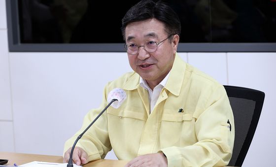 윤호중 장관, 가뭄 피해 대책회의