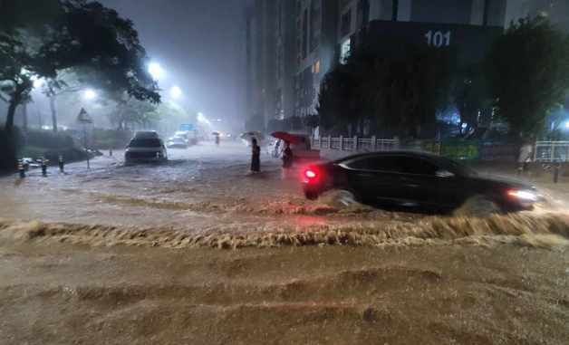 무안공항 279.2㎜ 폭우