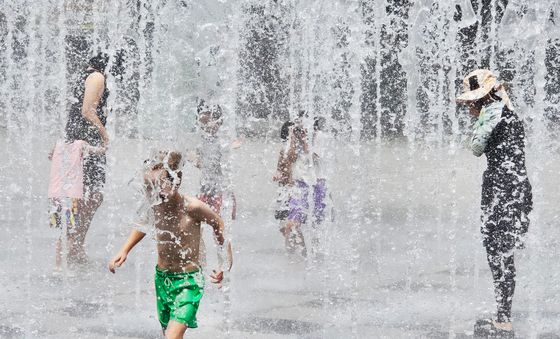 8월 마지막 주말도 무더위