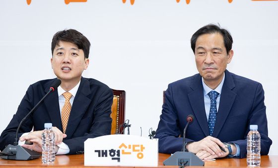 우상호 정무수석 만난 이준석