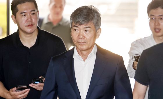 법원 도착한 이종호 전 블랙펄인베스트 대표