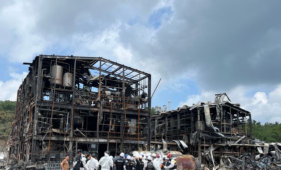 영천 화장품 공장 폭발 화재 합동감식