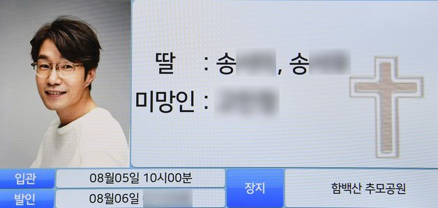 故 송영규 배우