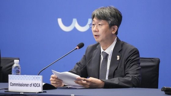 개회사하는 임승관 청장