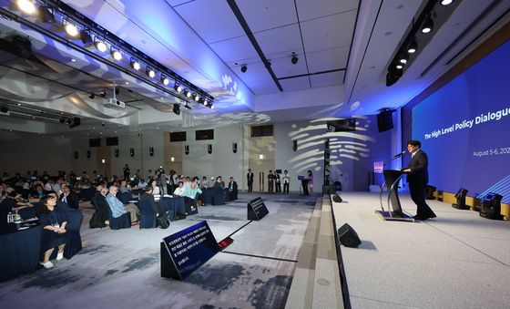 환영사하는 권재한 농촌진흥청장