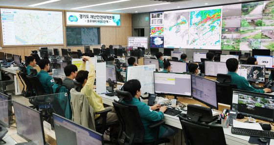 경기도, 오늘 오전 3시 '비상 1단계'…호우 대비